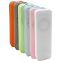 Apple iPod Shuffle (1GB) FlexiSkin - The Soft Low-Profile Case (Bold Orange, Lemon Yellow)