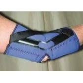 TENNIS ELBOW BRACE -- MEDIO-LATERAL SIDEBARS - ONE BRACE FITS SIZES: SM & MD