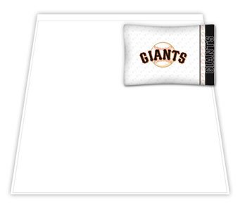 MLB San Francisco Giants Micro Fiber Sheet Set (Twin)
