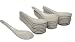Chinese Porcelain Soup Spoons, 50 pc #B745