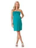Motherhood Maternity: Sleeveless Halter Maternity Dress