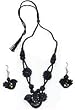 Jewelry Designs Necklace and Earing In Terracota Handcrafted Unique Gift For Her