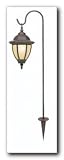 Brinkmann Solar Gallery Metal Series - Victorian Solar Powered LED Garden Accent Light