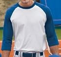 Sport-Tek raglan sleeve men's or youth baseball t-shirt