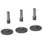 Swingline 650 Mega Replacement Punch Head Kit for 144 Sheet High Capacity Punch, 9/32 Inch Hole, Silver (A7074857B)