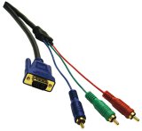 Cables To Go - 29641 - 6ft Ultima HD15M to 3 RCA HDTV Component Video Breakout Cable