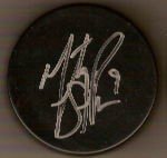 Martin St. Pierre Autographed/Hand Signed Norfolk Admirals Hockey Puck
