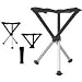 Walkstool Comfort L, 18 High Large Portable Tripod Stool, Supports up to 440 lbs.