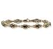 Oval-Cut Mystic Topaz Gemstone Tennis Bracelet