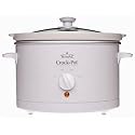 Crockpot 3060-W 6-Quart Round Slow Cooker, White