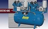 Jenny 2(GT2C)-60C Duplex-2 Stage Climate Control Stationary Air Compressors: Pump GT, 4 HP, 5400 RPM