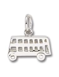 Double Decker Bus Charm