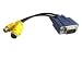 High Perform VGA to TV Converter S-Video & RCA Out Cable Adapter Image