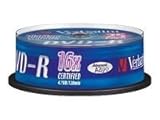 Verbatim DVD-R (16x) 4.7GB/120min 25pk Spindle