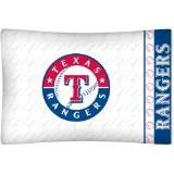 MLB Texas Rangers Micro Fiber Pillow Case Logo