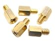 StarTech Replacement PC Mounting Metal Jack Screw Standoff - 50 Pack SCREWNUTM