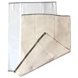 Chinese Unbleached Prefold Diaper: Medium (15-30 lbs)
