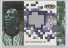 2001-02 Upper Deck Playmakers PC Shooting Shirt Gold #KGGS - Kevin Garnett/150