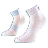 1000 Mile Tri Sock with Marfil (Size: Men's Extra Large (12-14)) (Colour: White )