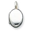 Sterling Silver Oval Locket