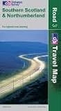 Southern Scotland and Northumberland (OS Travel Map - Road)