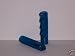 Hunt Wilde Fingered Stingray Grips Blue Metallic