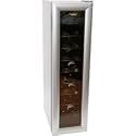 Haier HVW18BSS 18-Bottle Wine Cellar, Silver