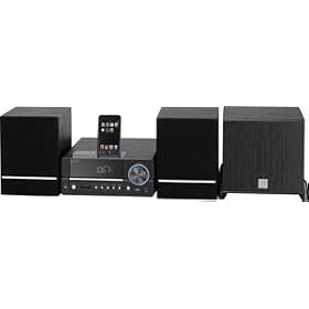 Click here to buy iLive 2.1-Channel DVD CD Home Music System with iPod Dock (Black) by GPX.