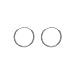 Jewelry : Sterling Silver 12mm Endless Hoop Earrings 1mm Round Tubing - Great for Kids or Men