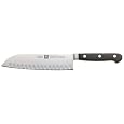 Zwilling J.A. Henckels Twin Pro S 7-Inch Santoku Knife with Hollow Edge