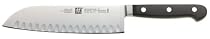 J.A. Henckels Twin Pro S 7-Inch Santoku Knife with Hollow Edge