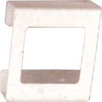 Rackems 2 Box Horizontal Plastic Box Glove Dispenser in White Heavy Duty Plastic