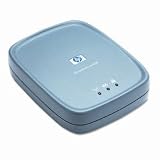 HP JetDirect ew2400 - Print server - Hi-Speed USB - EN, Fast EN, 802.11b, 802.11g - 10Base-T, 100Base-TX