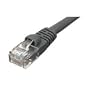 Cat6 Patch Cable, W/Boot 25Ft, Black