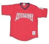 Minor League Baseball Ashville Tourists V Neck Adult Jersey
