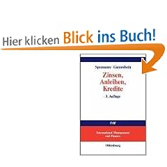 Zinsen, Anleihen, Kredite