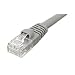 CAT5 PATCH CABLE, W/BOOT 7FT, GRAY