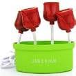 Romantic Rose USB 2.0 4-Port Ultra Mini Hub, Green Base