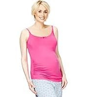 Maternity Ruched Camisole Pyjama Top