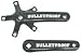 Crankarm Set Bulletproof BMX 140mm 110Bcd Forged Black