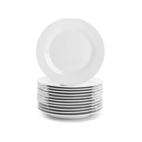 Buy 10 Strawberry Street Catering Set 7-1 2-Inch Salad Dessert Plate, Set of 12