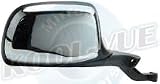1992 Ford F-150 XLT Lariat Passenger Side Mirror Head Assembly - Manual Black & Chrome-Paddle Design
