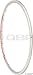 Fulcrum Road Front Rim for Racing 1 Clincher Silver