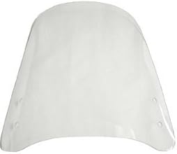 N-hilfe バイクスクリーン 角型 高さ35cm 厚さ3mm 汎用 風防 原付 バイク スクーター 風除け n-3532s