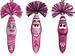 The Kookys Breast Cancer Awareness Survivor Krew Set of 3 Klicker Pens