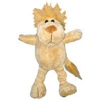 Great China Wild Bunch Mini Plush Dog Chew Toy