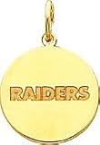 14K Gold NFL Oakland Raiders Charm