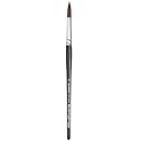 da Vinci Oil &amp; Acrylic Series 7785K Top Acryl Paint Brush, Round Red/Brown Synthetic with Short Black Handle, Size 12