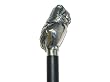 FootFitter Deluxe Long-handled Shoe Horn, Nickel, Owl, 28"