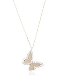 Kalan by Suzanne Kalan Floating Butterfly Necklace
